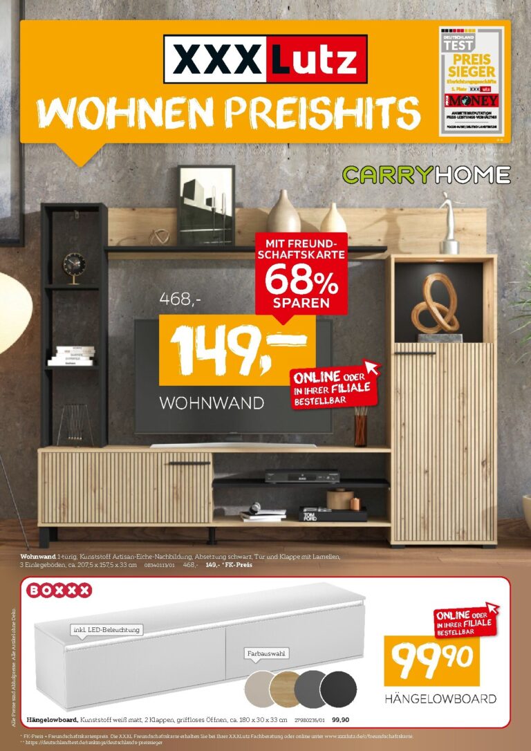 XXXLutz Prospekt Heute 2026