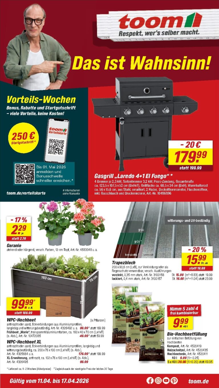 toom Prospekt 11.04.2026 – 17.04.2026