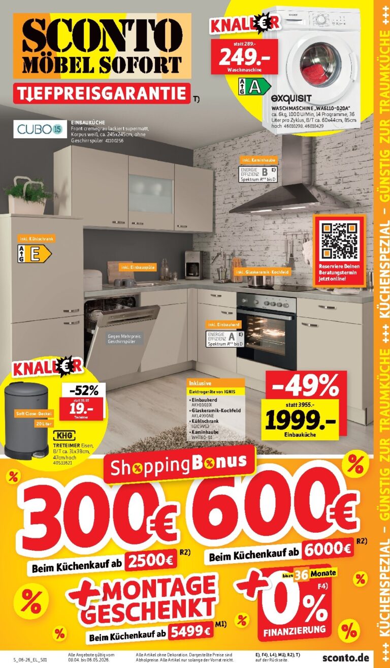 Sconto Prospekt 08.04.2026 – 06.05.2026