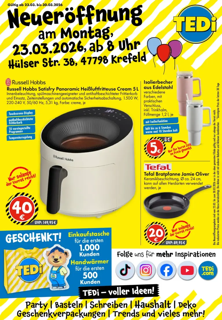 TEDi Prospekt 23.03.2026 – 30.03.2026