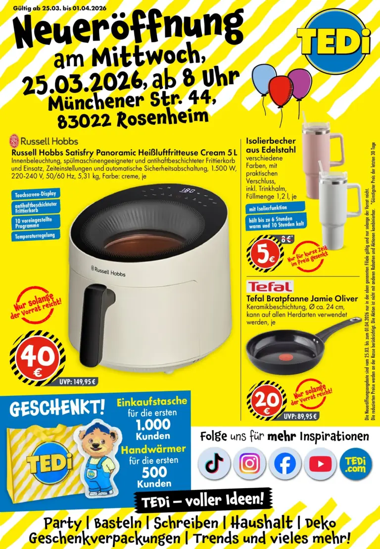 TEDi Prospekt 25.03.2026 – 01.04.2026