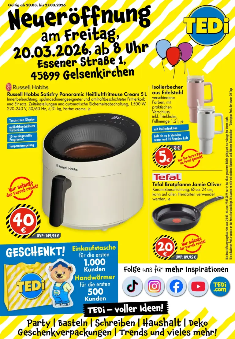 TEDi Prospekt 20.03.2026 – 27.03.2026