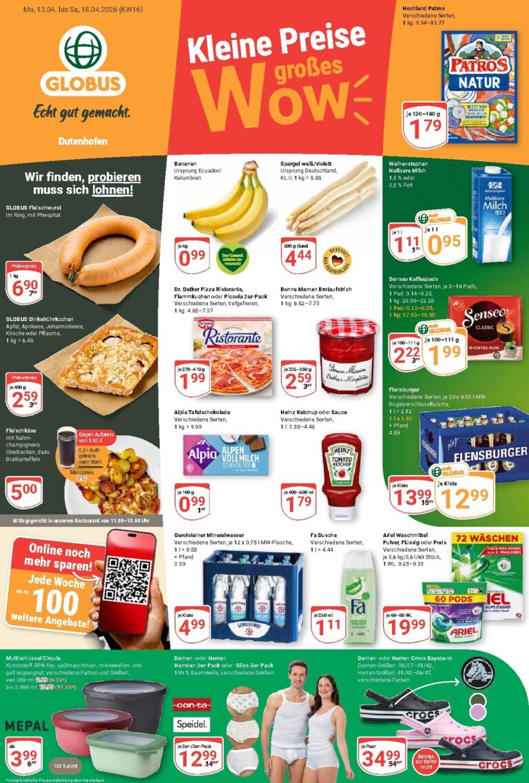 Globus Prospekt 13.04.2026 – 18.04.2026