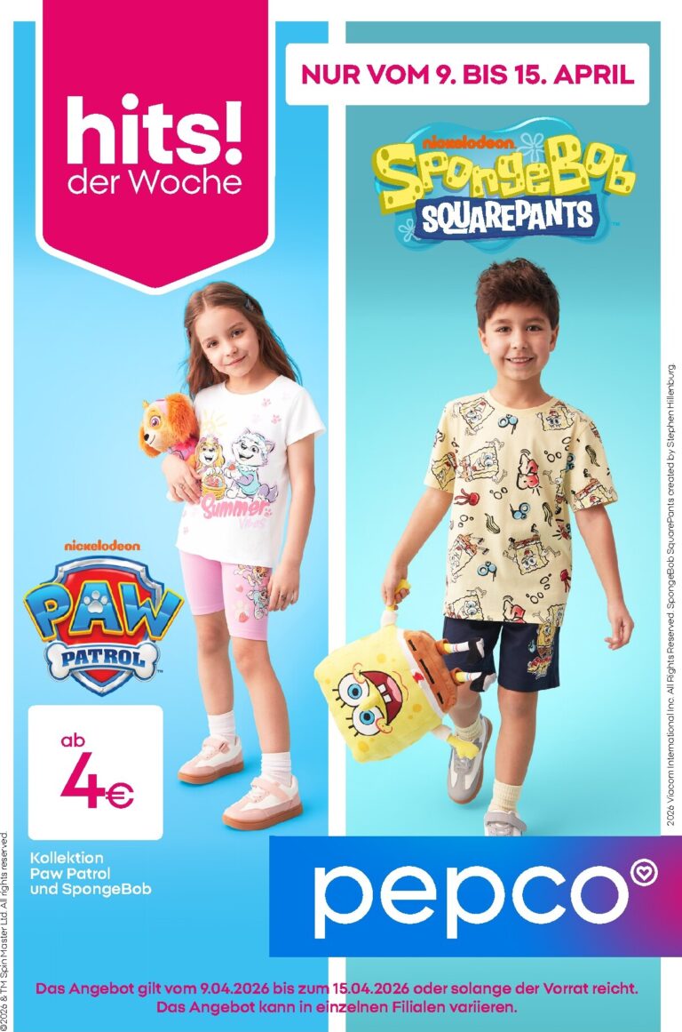 Pepco Prospekt 09.04.2026 – 15.04.2026