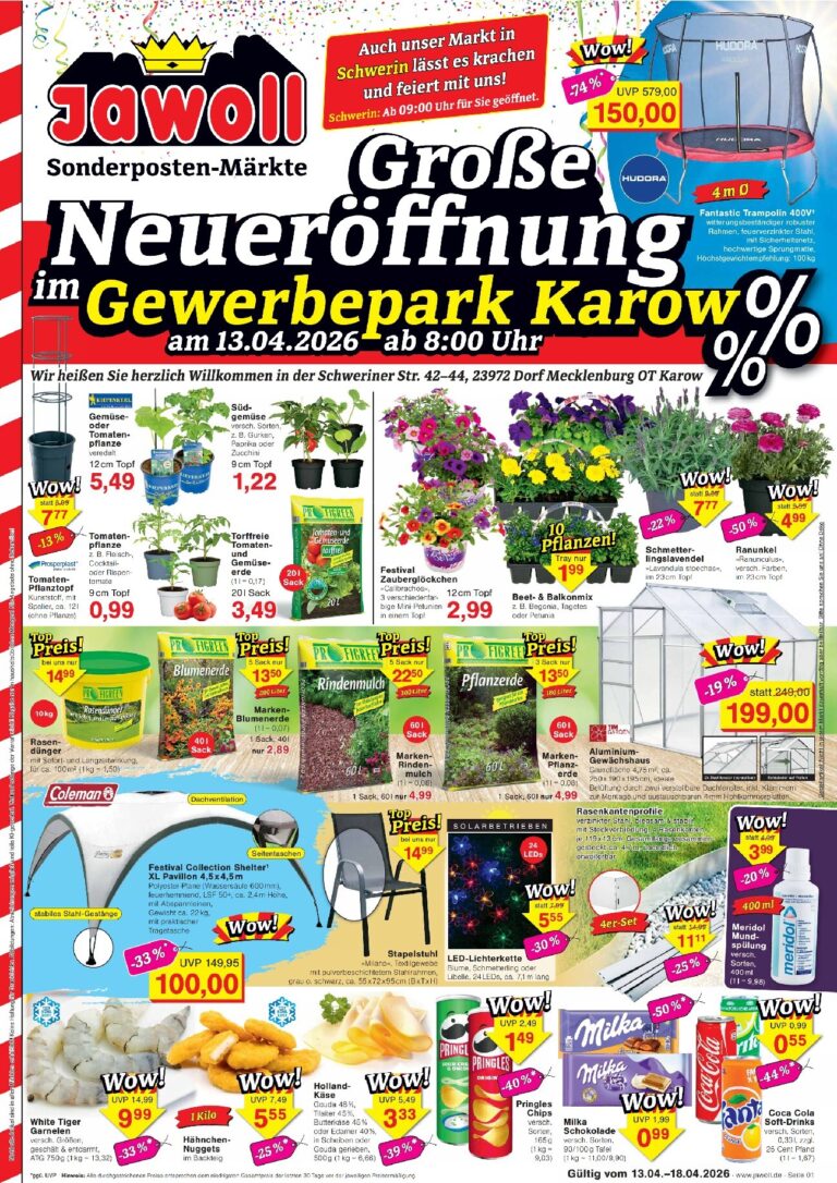 Jawoll Prospekt 13.04.2026 – 18.04.2026