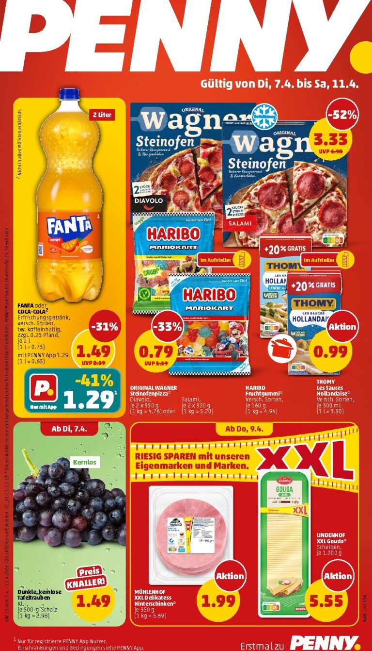 Penny Prospekt 07.04. – 11.04. 2026