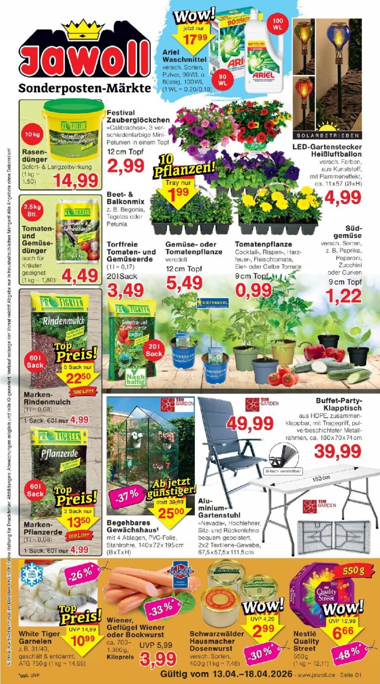 Jawoll Prospekt 13.04.2026 – 18.04.2026