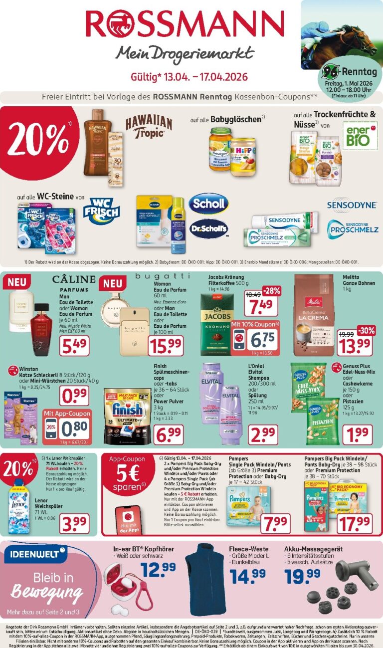 Rossmann Prospekt 13.04.2026 – 17.04.2026
