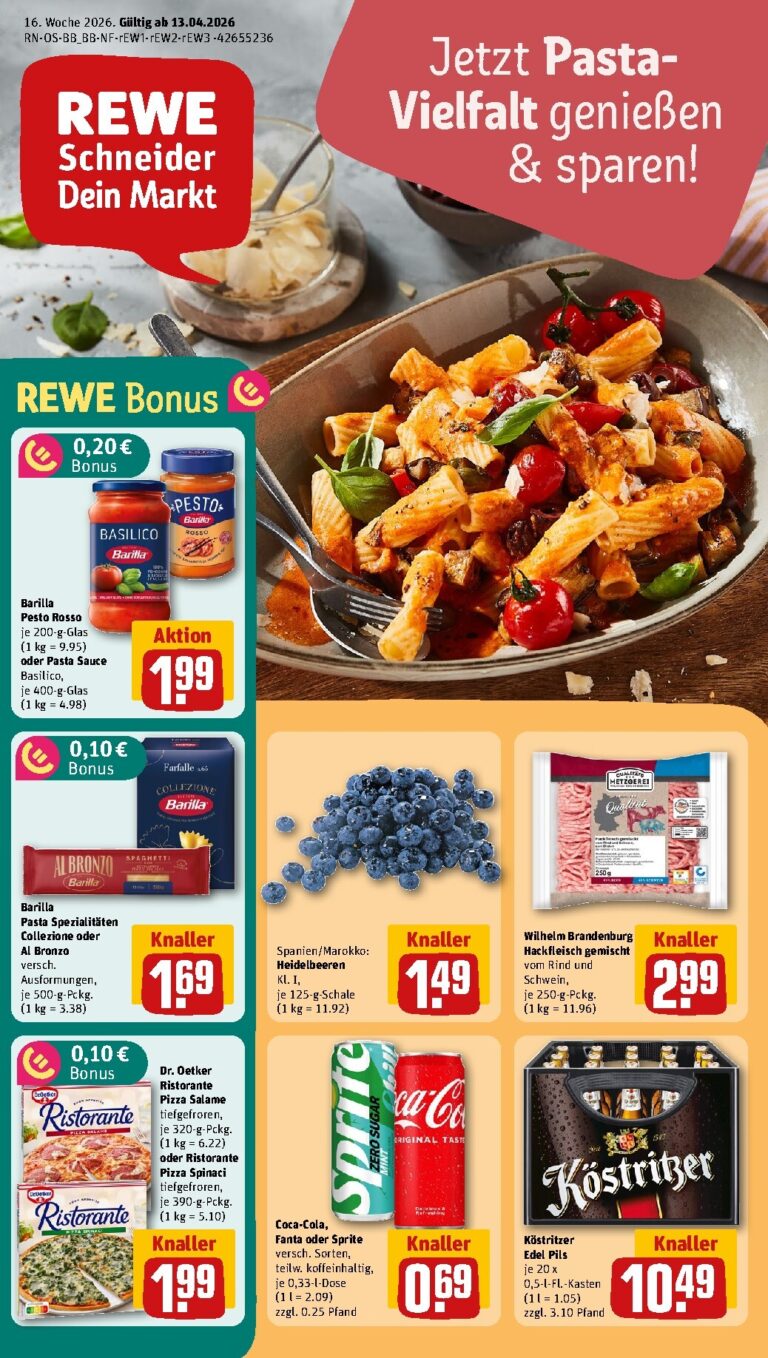 Rewe Prospekt 13.04.2026 – 18.04.2026