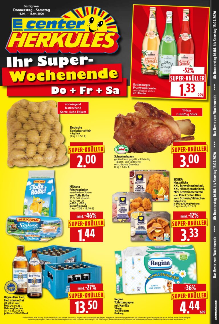 Herkules Prospekt 16.04.2026 – 18.04.2026