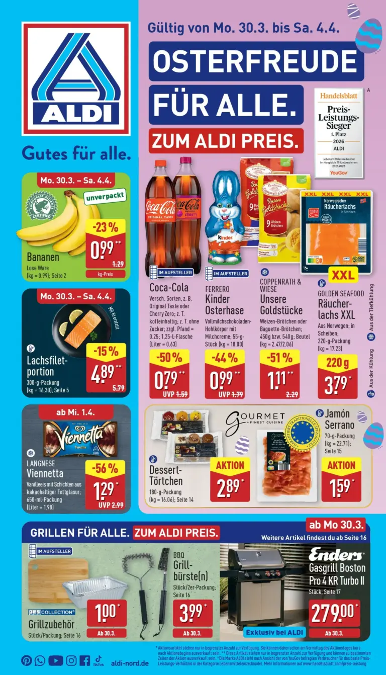 Aldi angebote 30.03.2026 – 04.04.2026 Online