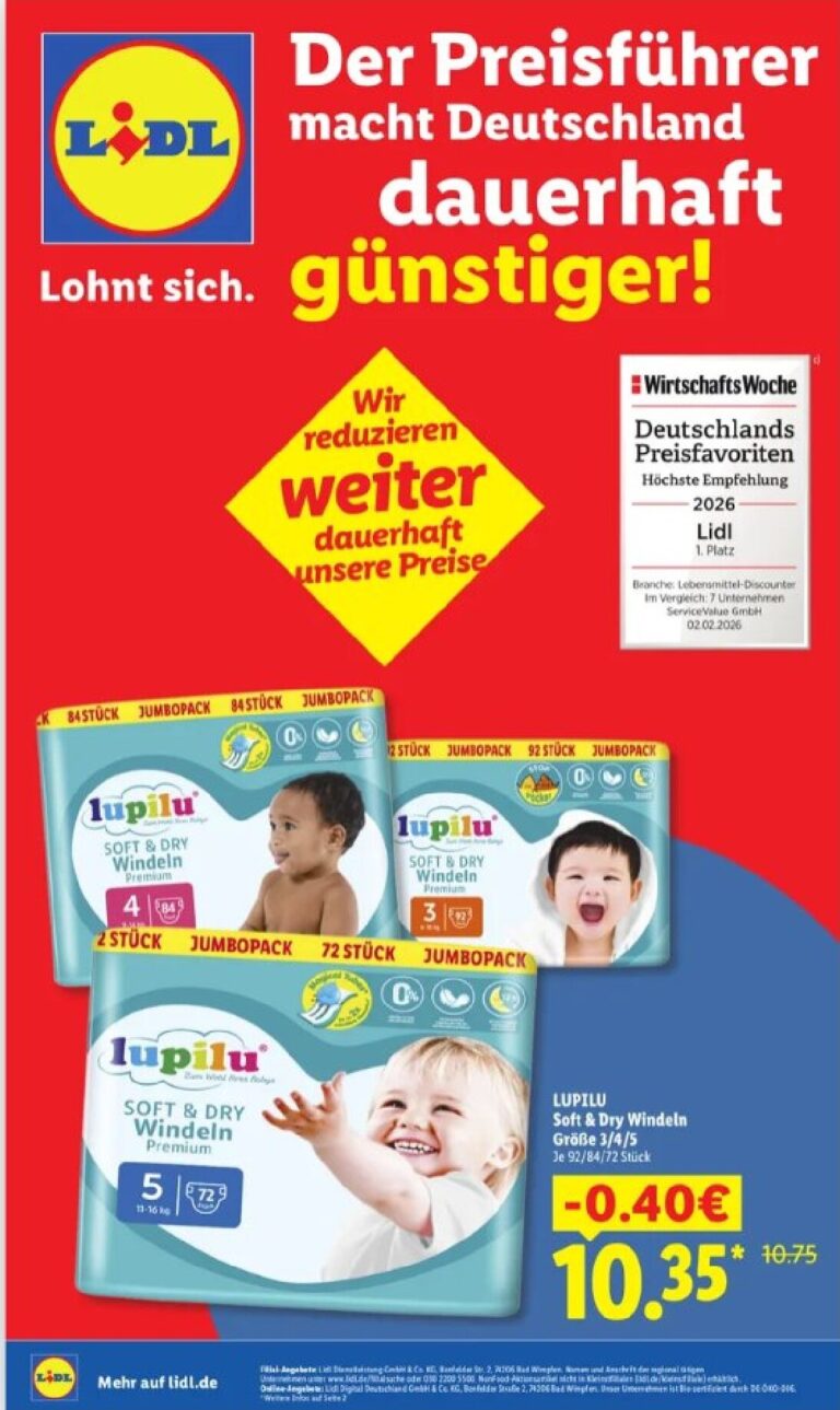 Lidl Prospekt 01.04.2026 – 30.06.2026