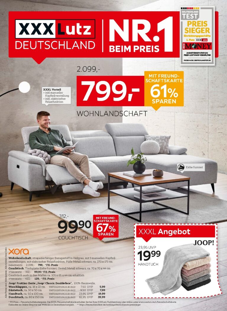 XXXLutz Prospekt 11.04.2026 – 02.05.2026