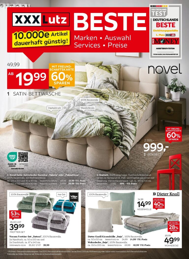 XXXLutz Prospekt 11.04.2026 – 02.05.2026