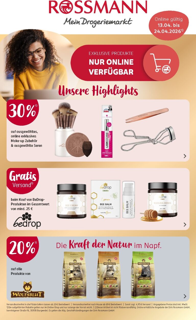 Rossmann Prospekt 13.04.2026 – 24.04.2026