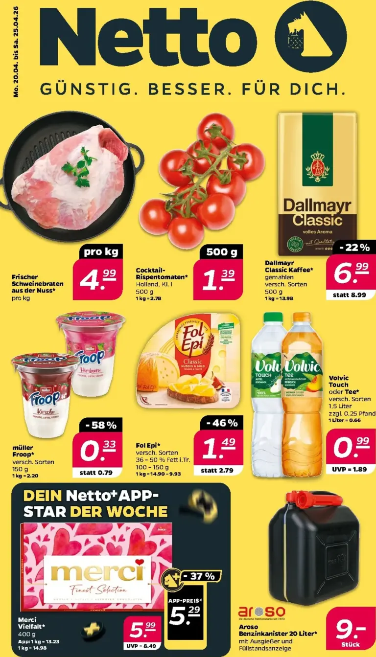 Netto Prospekt 20.04.2026 - 25.04.2026