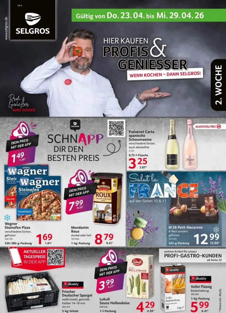 Selgros Prospekt 23.04.2026 - 29.04.2026
