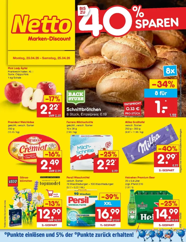 Netto Marken-Discount Prospekt 20.04.2026 - 25.04.2026