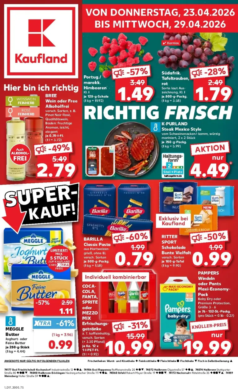 Kaufland Prospekt 23.04.2026 - 29.04.2026