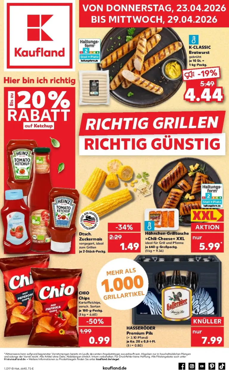 Kaufland Prospekt 23.04.2026 - 29.04.2026