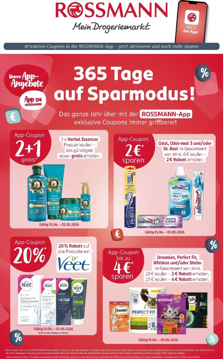 Rossmann Prospekt 13.04.2026 - 03.05.2026