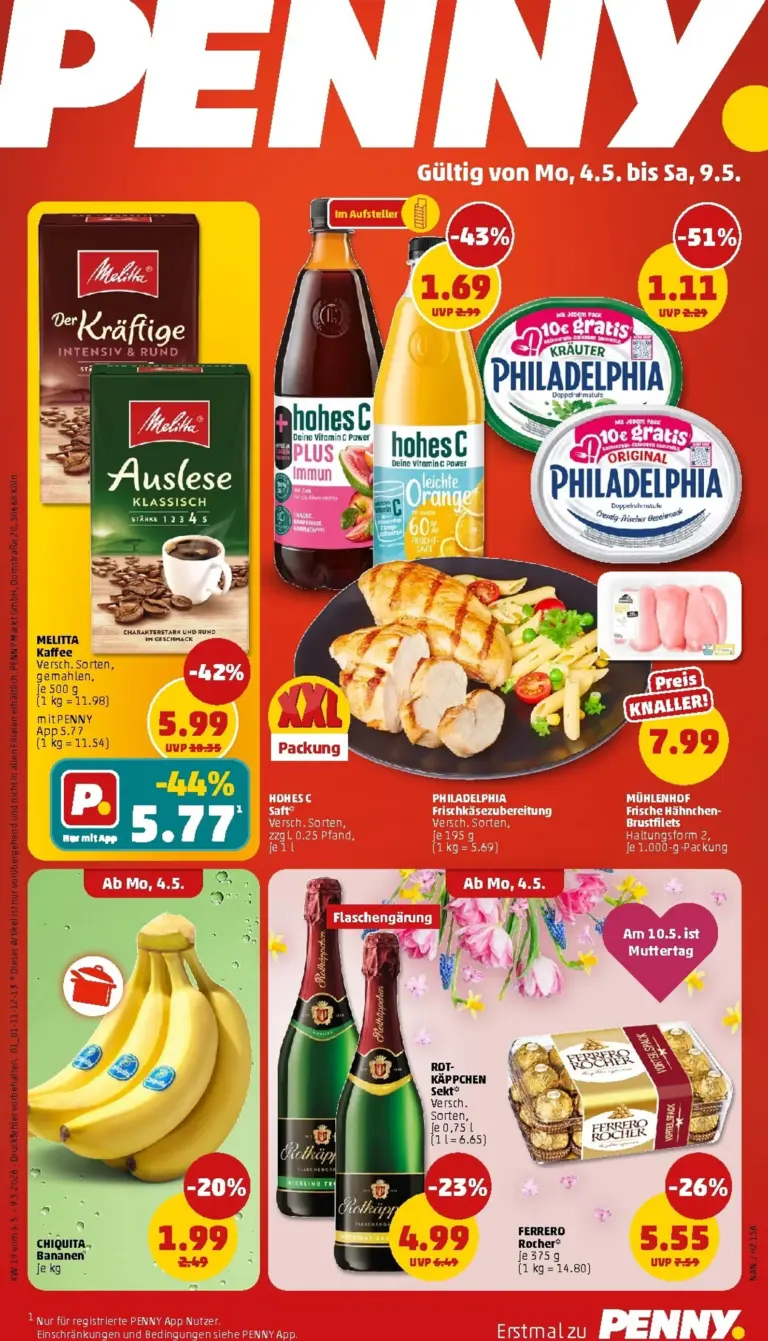 Penny Prospekt 04.05.2026 - 09.05.2026