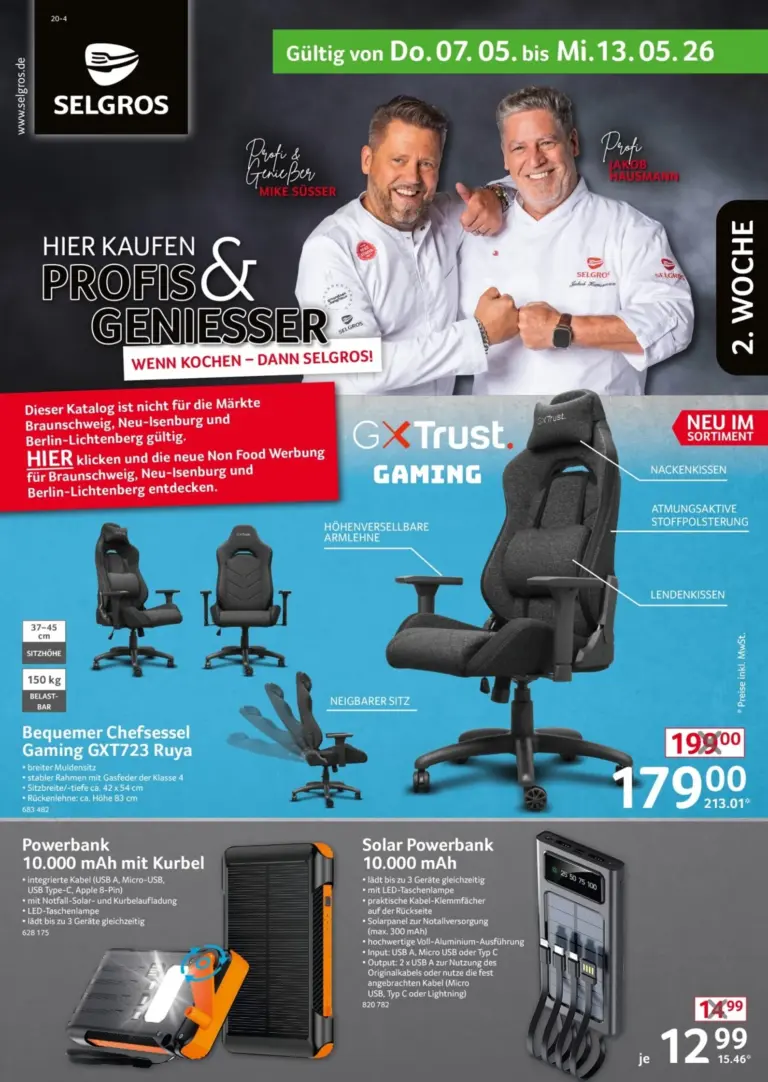 Selgros Prospekt 07.05.2026 - 13.05.2026
