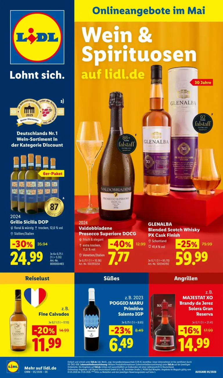 Lidl Prospekt 01.05.2026 - 31.05.2026