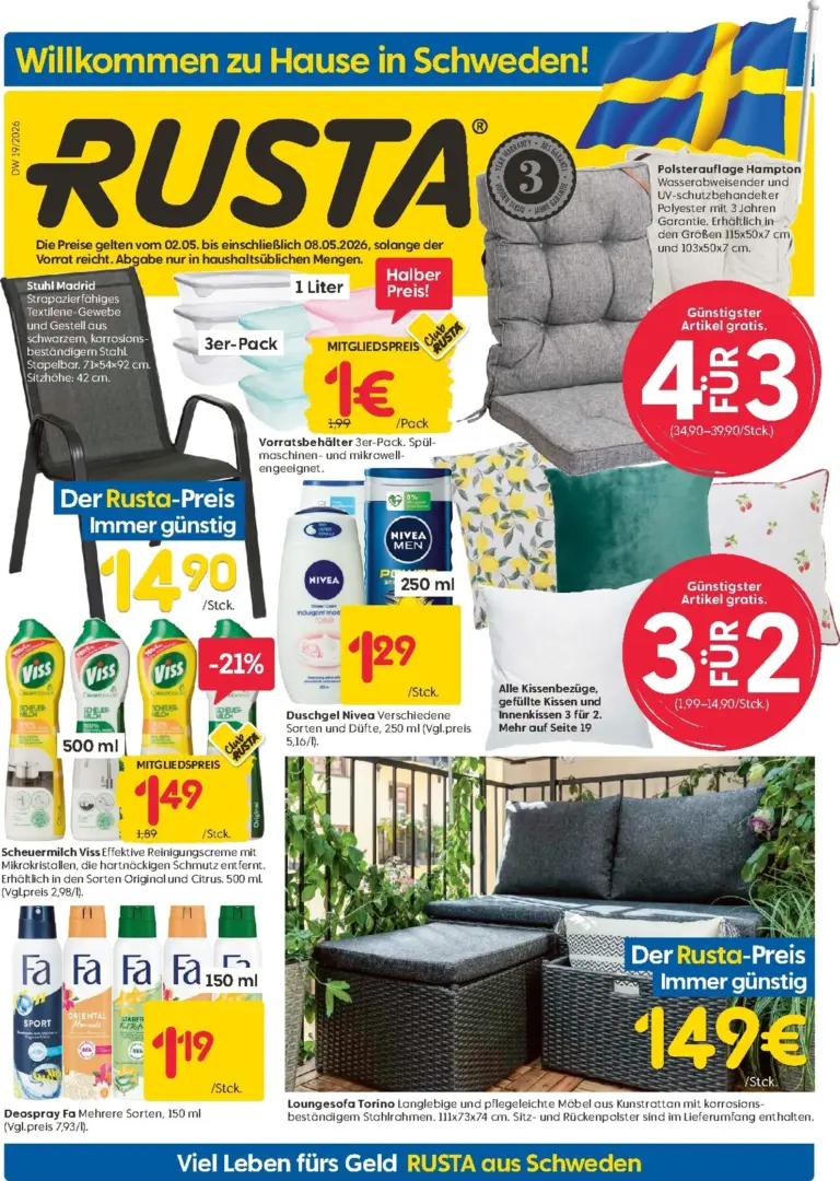 Rusta Prospekt 02.05.2026 - 08.05.2026