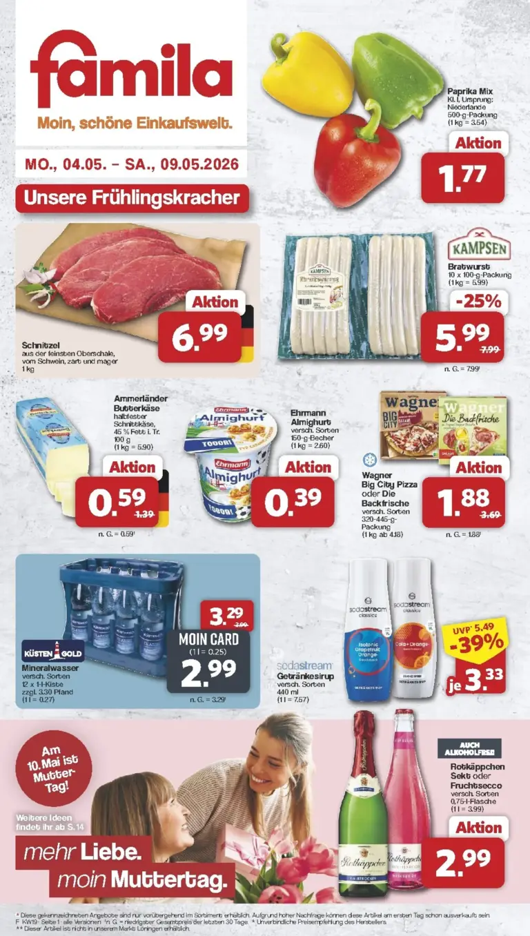 Famila Nordwest Prospekt 04.05.2026 - 09.05.2026