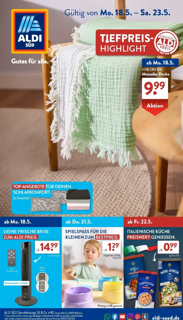 Aldi Süd Prospekt 18.05.2026 - 23.05.2026