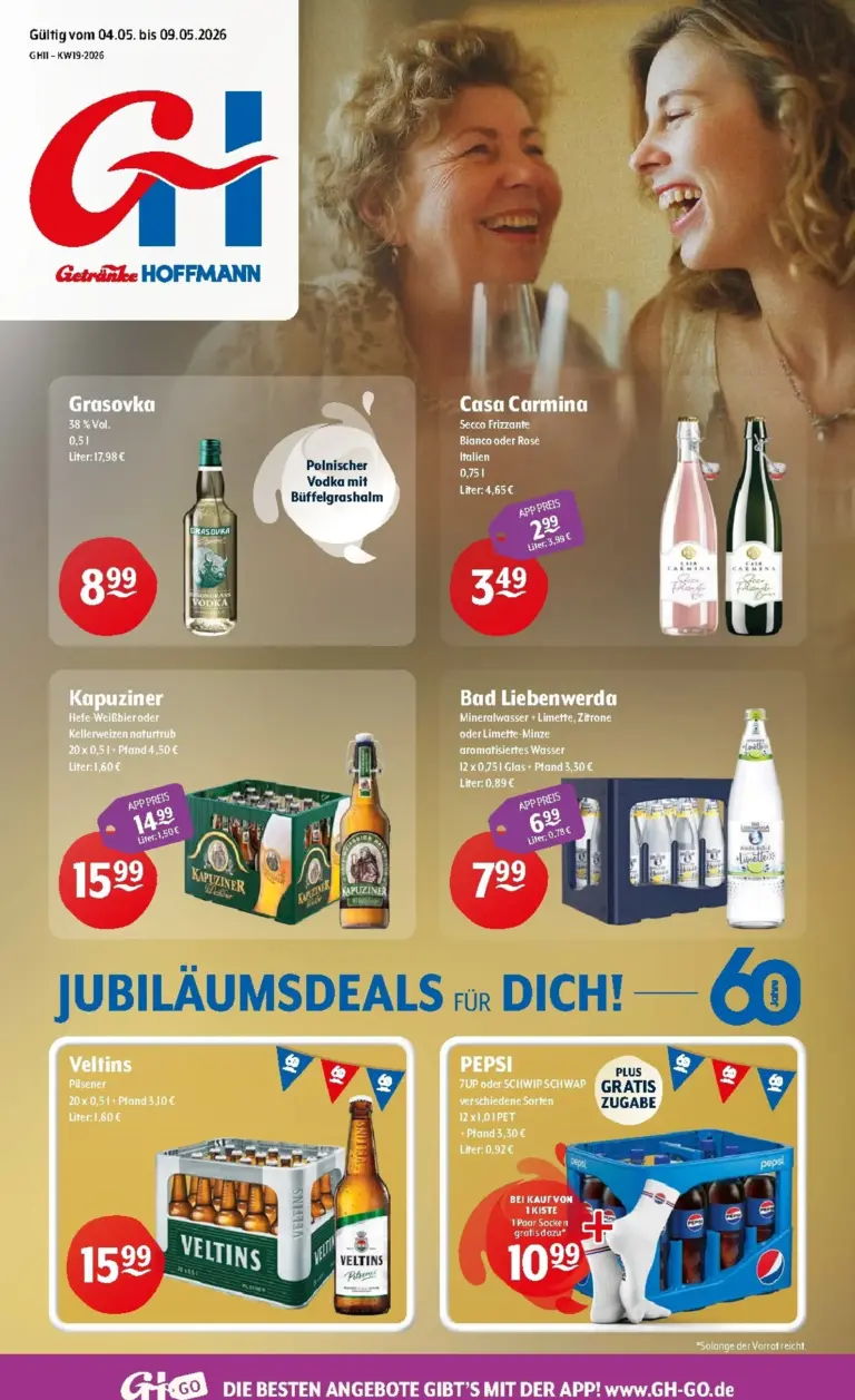 Getränke Hoffmann Prospekt 04.05.2026 - 09.05.2026