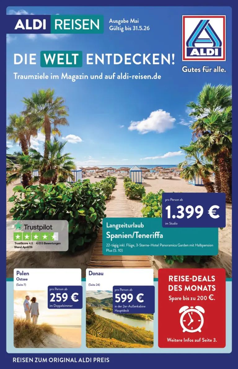 Aldi Nord Prospekt 01.05.2026 - 31.05.2026
