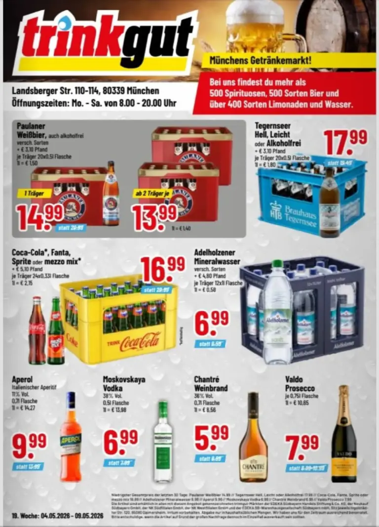 Trinkgut Prospekt 04.05.2026 - 09.05.2026