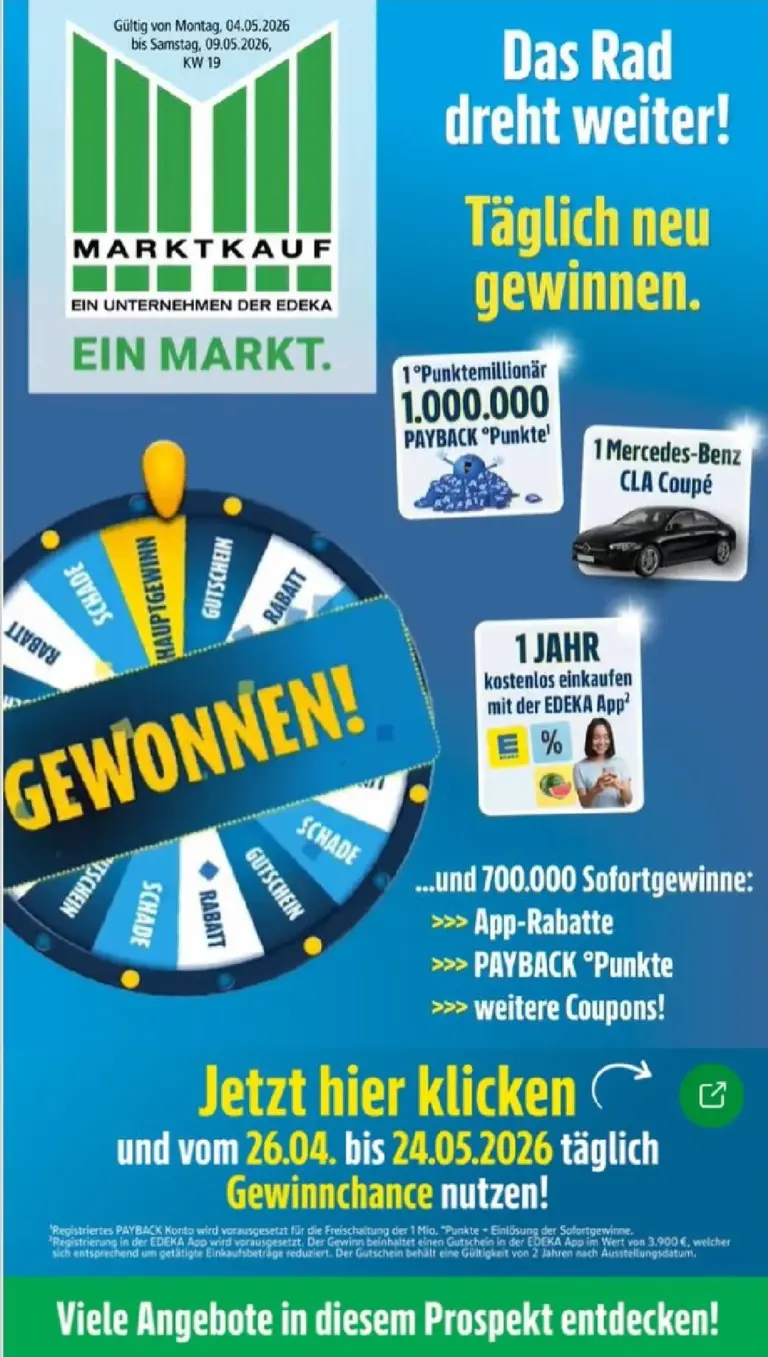 Marktkauf Prospekt 04.05.2026 - 09.05.2026