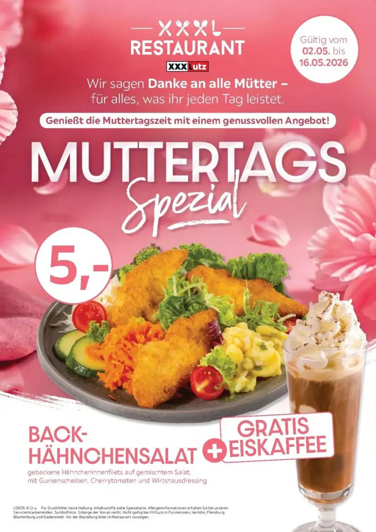 XXXLutz Prospekt 02.05.2026 - 16.05.2026