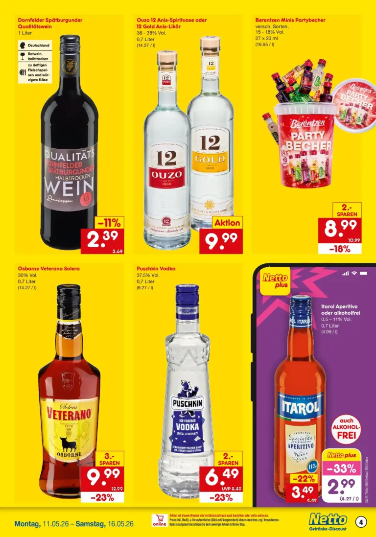Netto Marken-Discount Prospekt 11.05.2026 - 16.05.2026