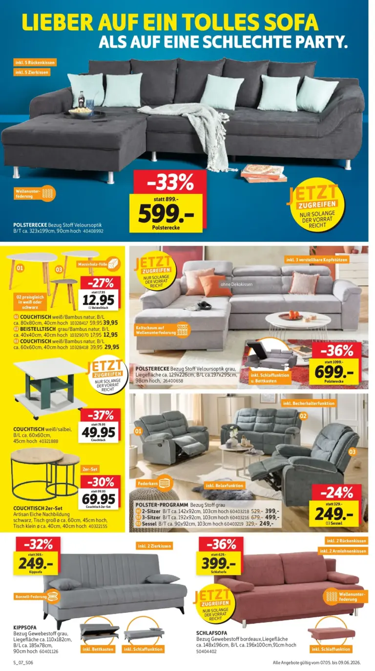 Sconto Prospekt 07.05.2026 - 09.06.2026
