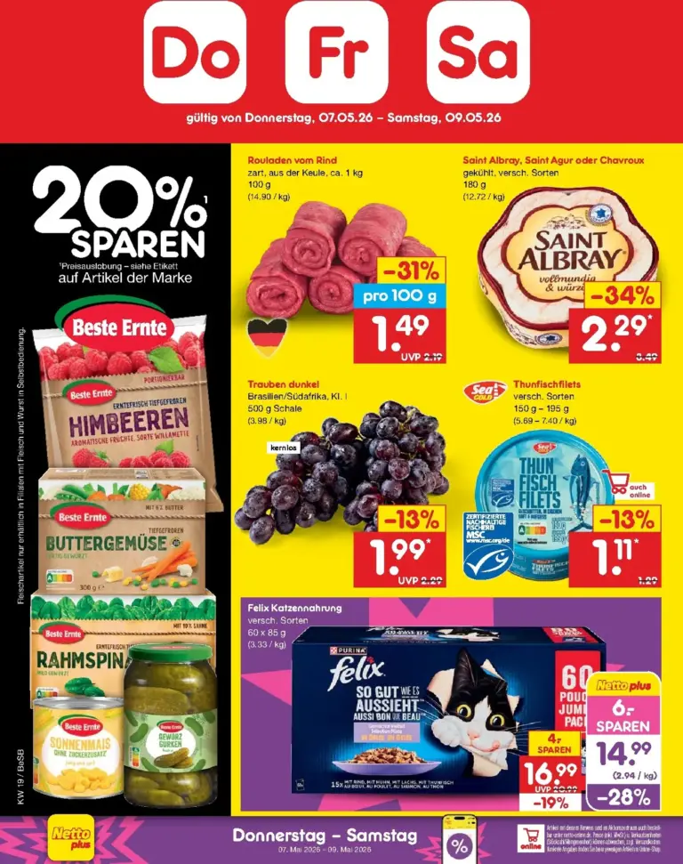Netto Marken-Discount Prospekt 07.05.2026 - 09.05.2026